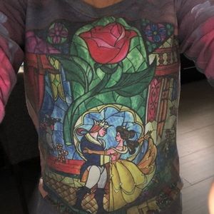 DISNEY Beauty & the Beast Long Slesve